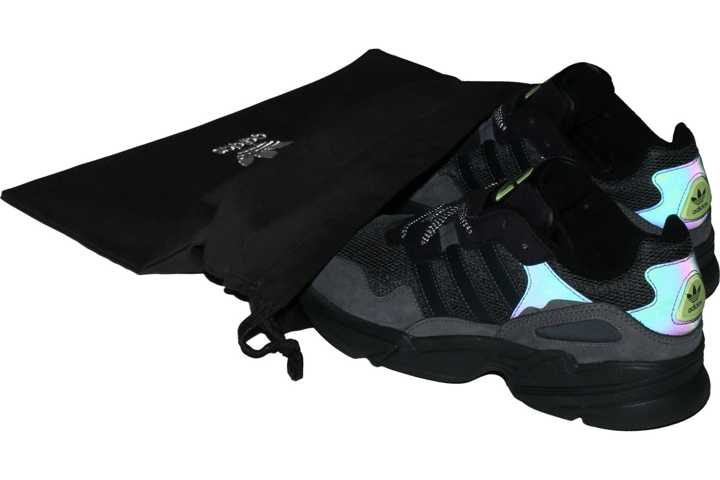 Baskets basses ' Yung 96 ' ADIDAS ORIGINALS en noir