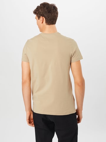 TOMMY HILFIGER Slim fit Shirt in Beige