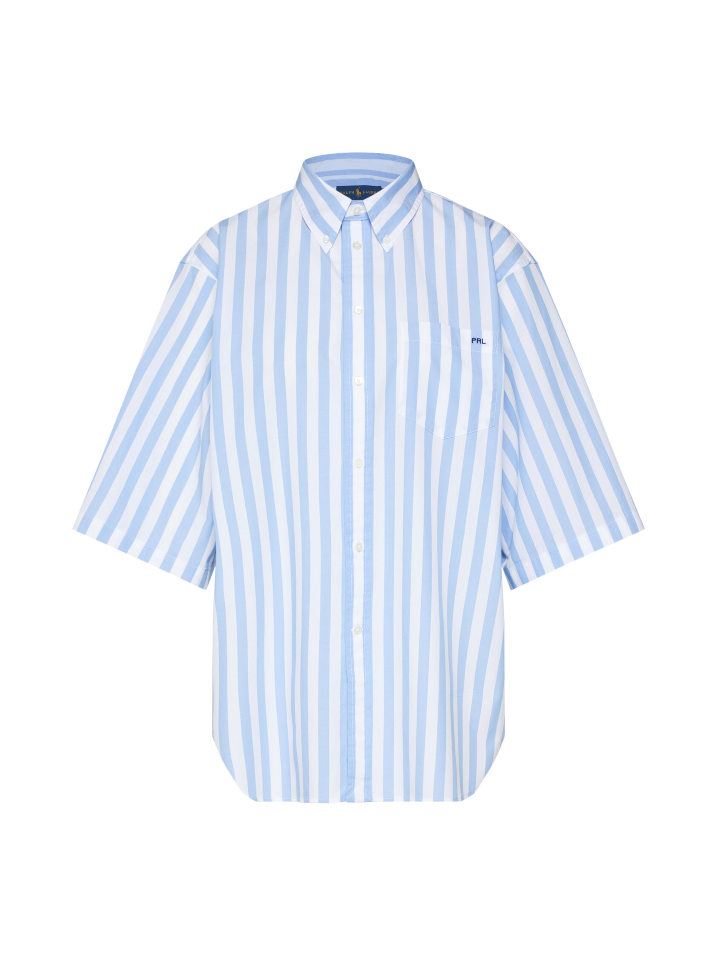 POLO RALPH LAUREN - Blouse 'SS LIGH ST-LONG SLEEVE-SHIRT' in de kleur Lichtblauw