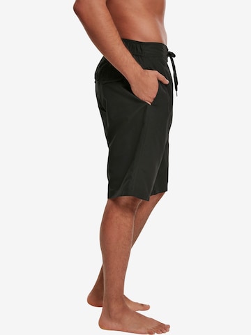 Urban Classics Regular Board Shorts in Black