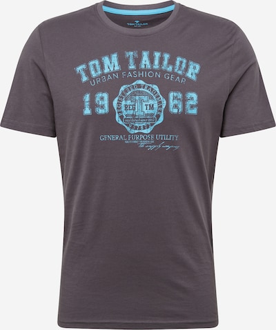 TOM TAILOR T-shirt i neonblå / mörkgrå, Produktvy