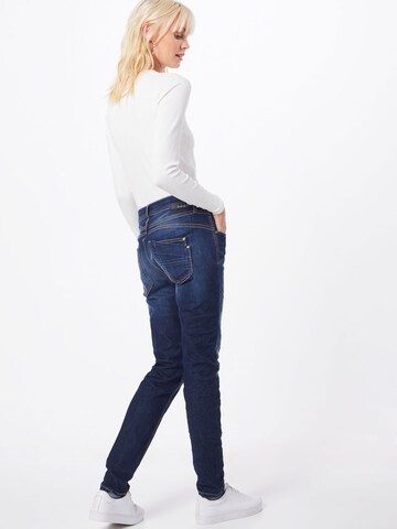 Coupe slim Jean 'Amelie' Gang en bleu : derrière