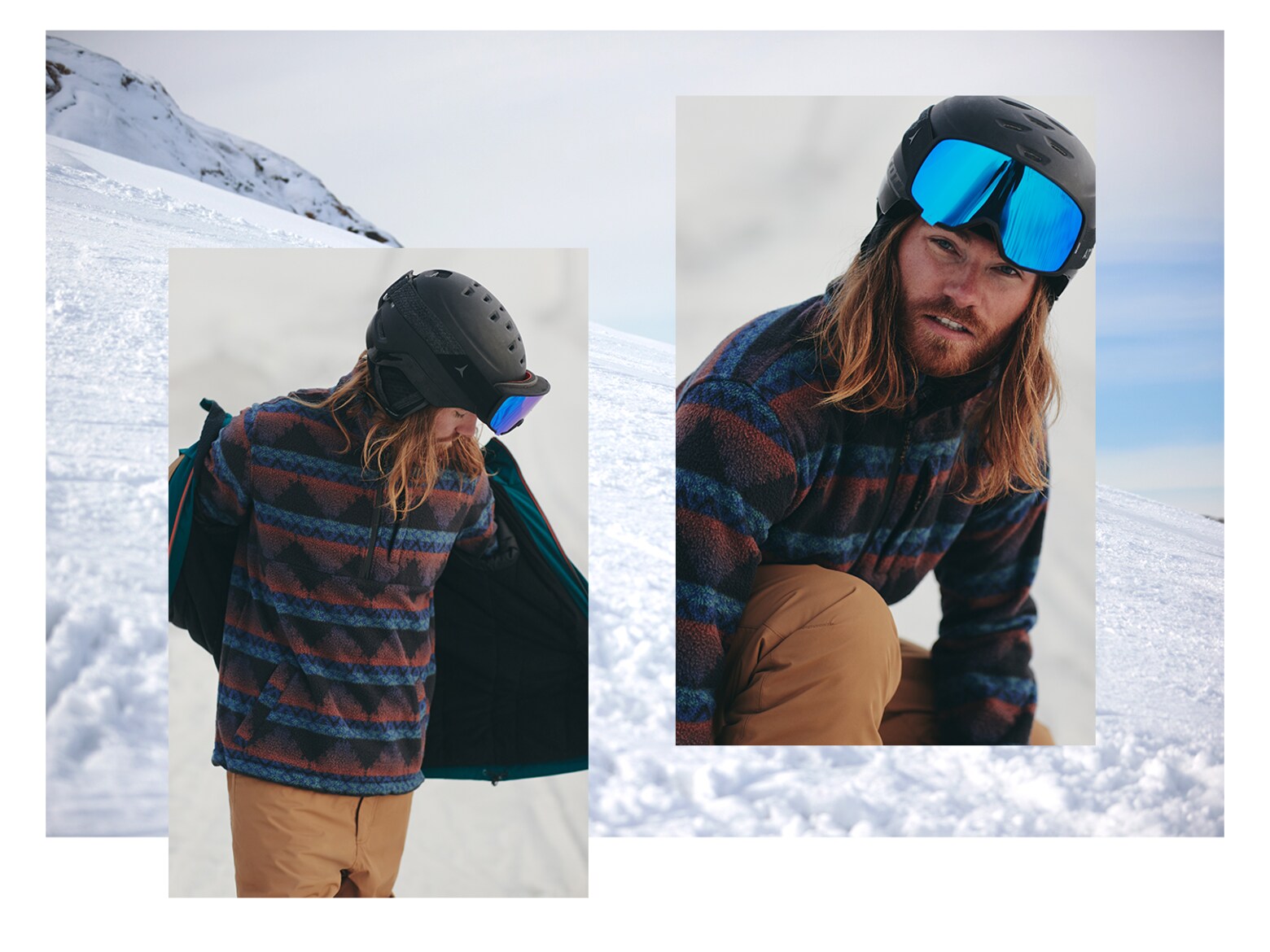 Warm durch die Saison Snowboard Sweater