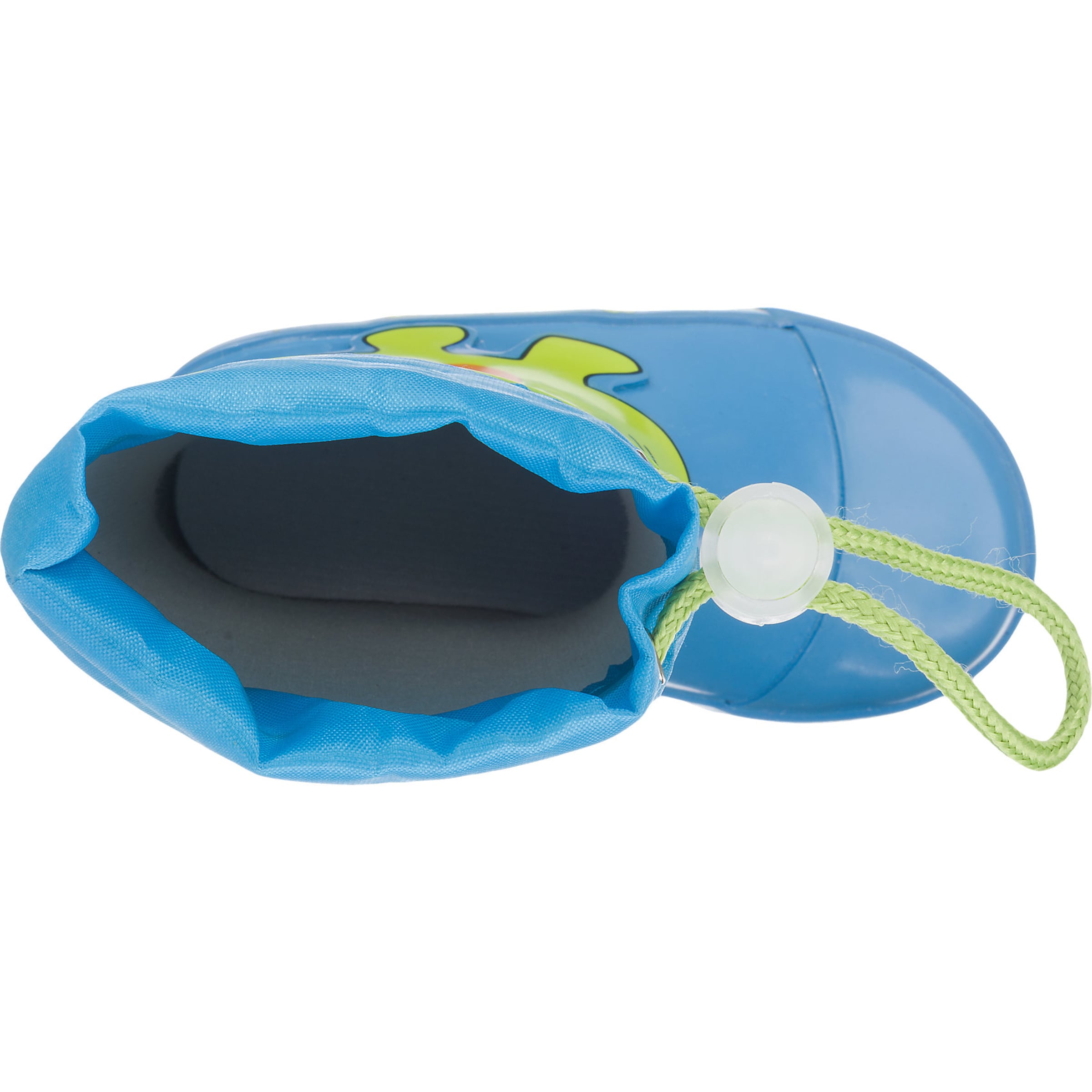 PLAYSHOES Rubber boot 'Krokodil' in Blue