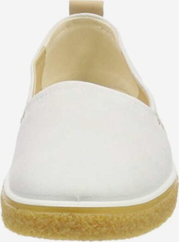 ECCO Classic Flats in White