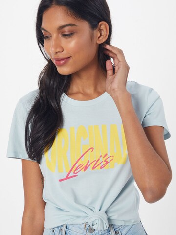 mėlyna LEVI'S ® Marškinėliai 'The Perfect Tee': priekis