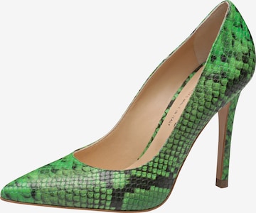 EVITA Pumps in Green: front