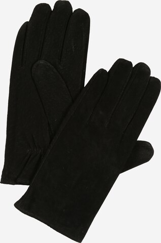 Gants 'Pccomet' PIECES en noir : devant