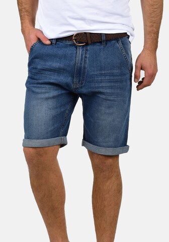 INDICODE JEANS Regular Jeans 'Quincy' in Blauw: voorkant