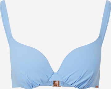 JOOP! Regular Bikini Top in Blue: front