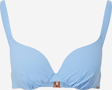 JOOP! Regular Bikinitop in Blauw: voorkant