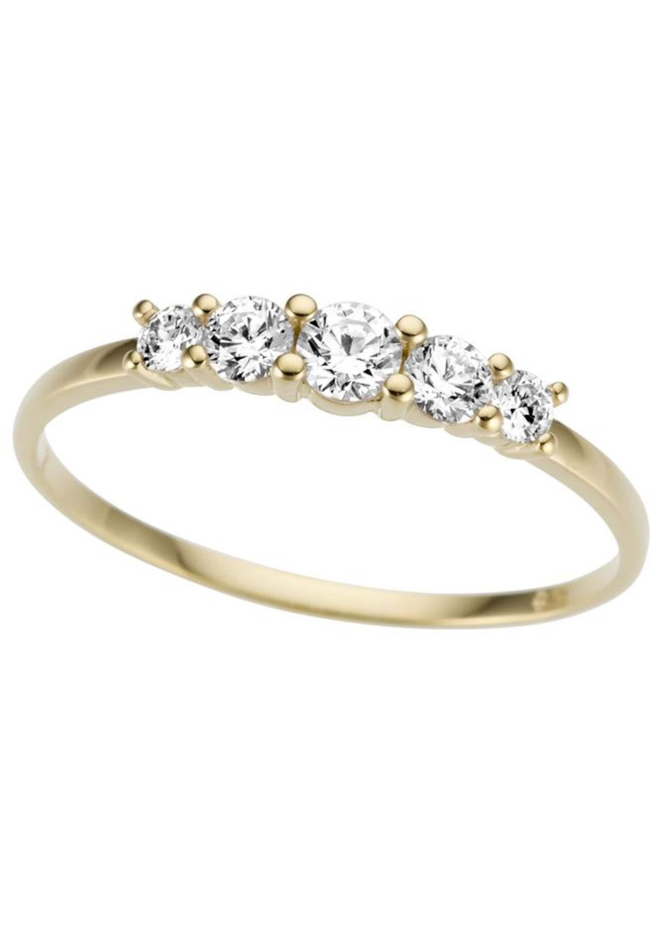 FIRETTI Goldring in Gold: Vorderseite