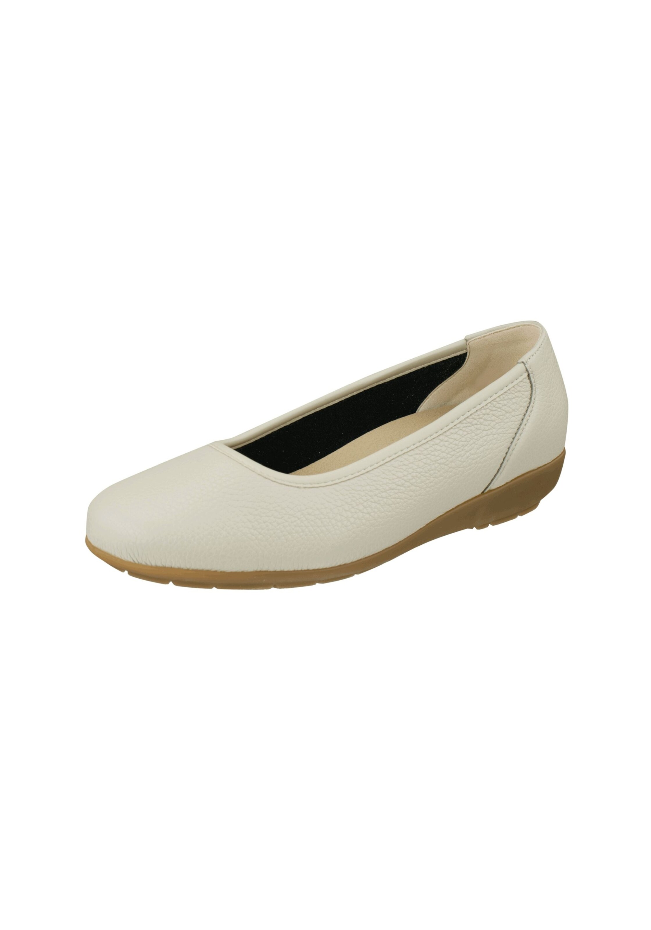 Natural Feet Ballerina 'Johanna' in Beige: front