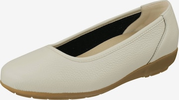 Natural Feet Ballerina 'Johanna' in Beige: voorkant