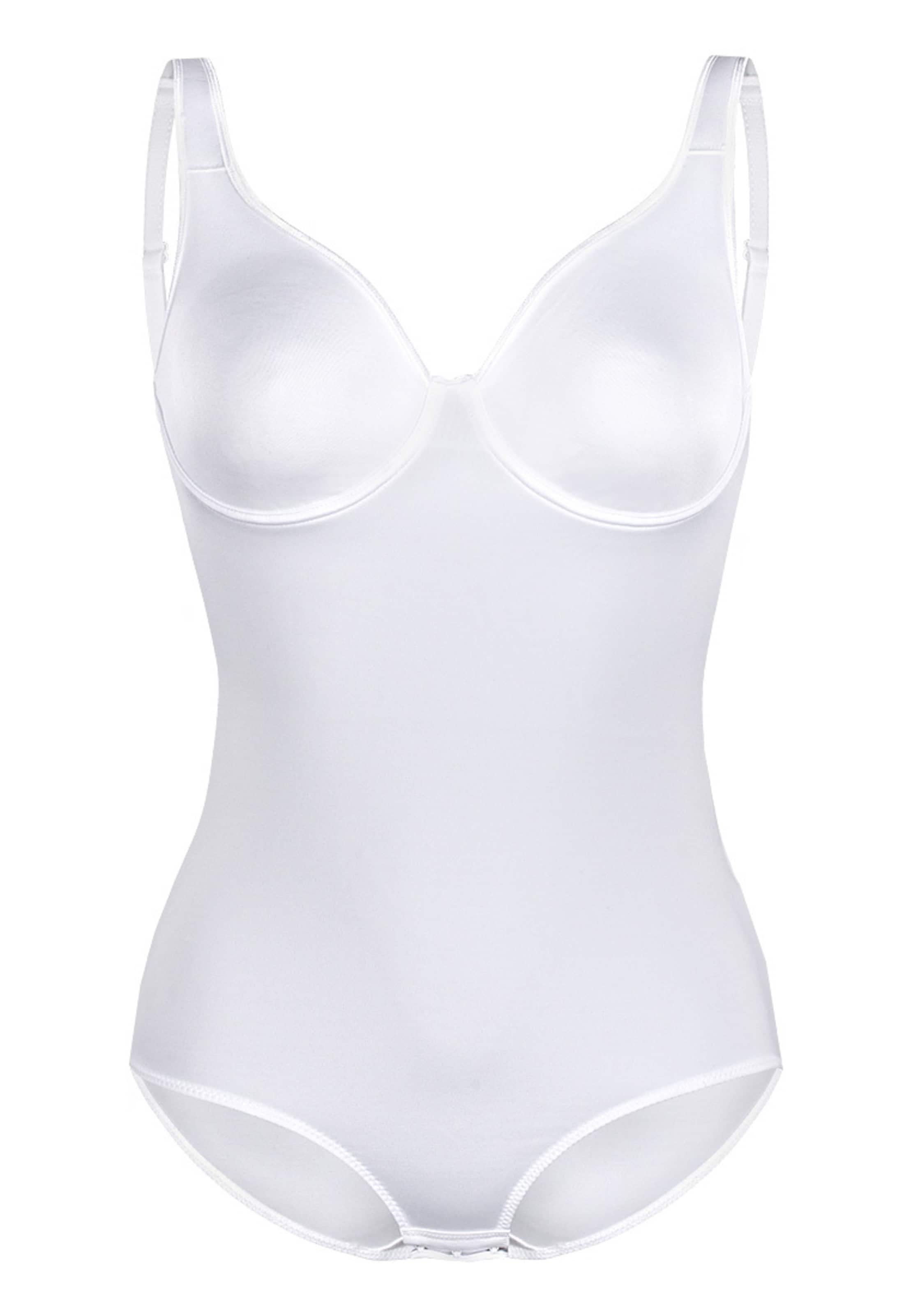 sassa Shaping Bodysuit 'BASIC CONTROL' in White: front