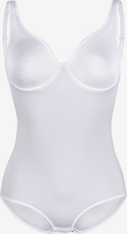 sassa Shaping Bodysuit 'BASIC CONTROL' in White: front