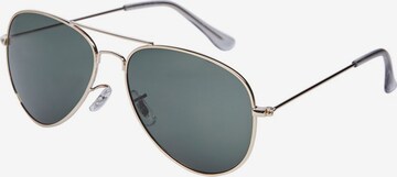 Lunettes de soleil JACK & JONES en or : devant