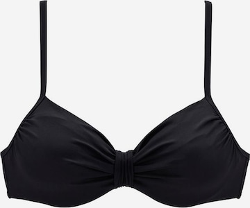 Hauts de bikini LASCANA en noir : devant