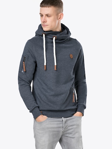 naketano Sweatshirt in Blauw: voorkant