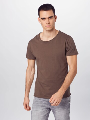 T-Shirt 'Kendrick' DRYKORN en gris : devant