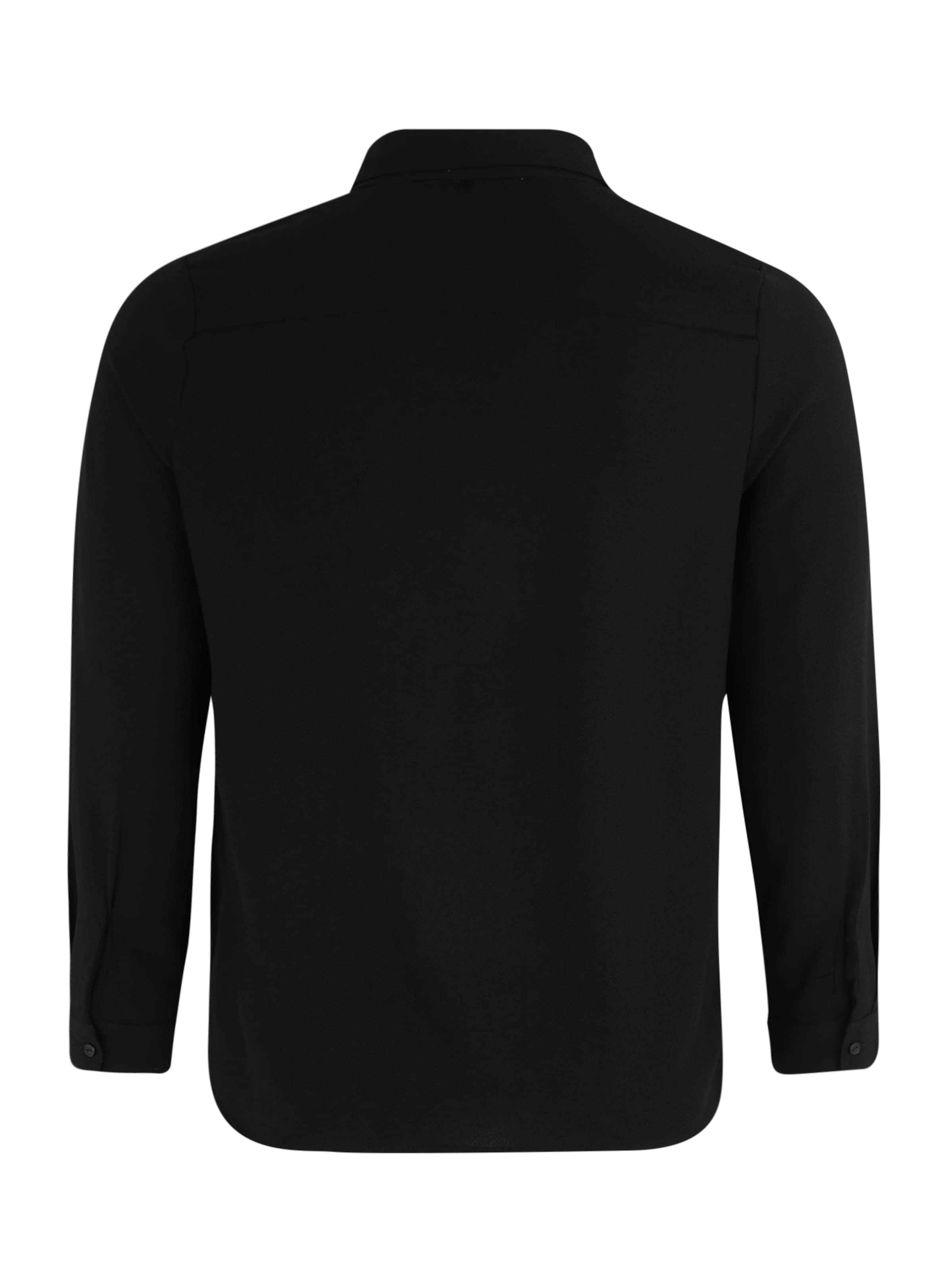 ABOUT YOU Curvy Bluse 'Elonie' in Schwarz: Rückseite