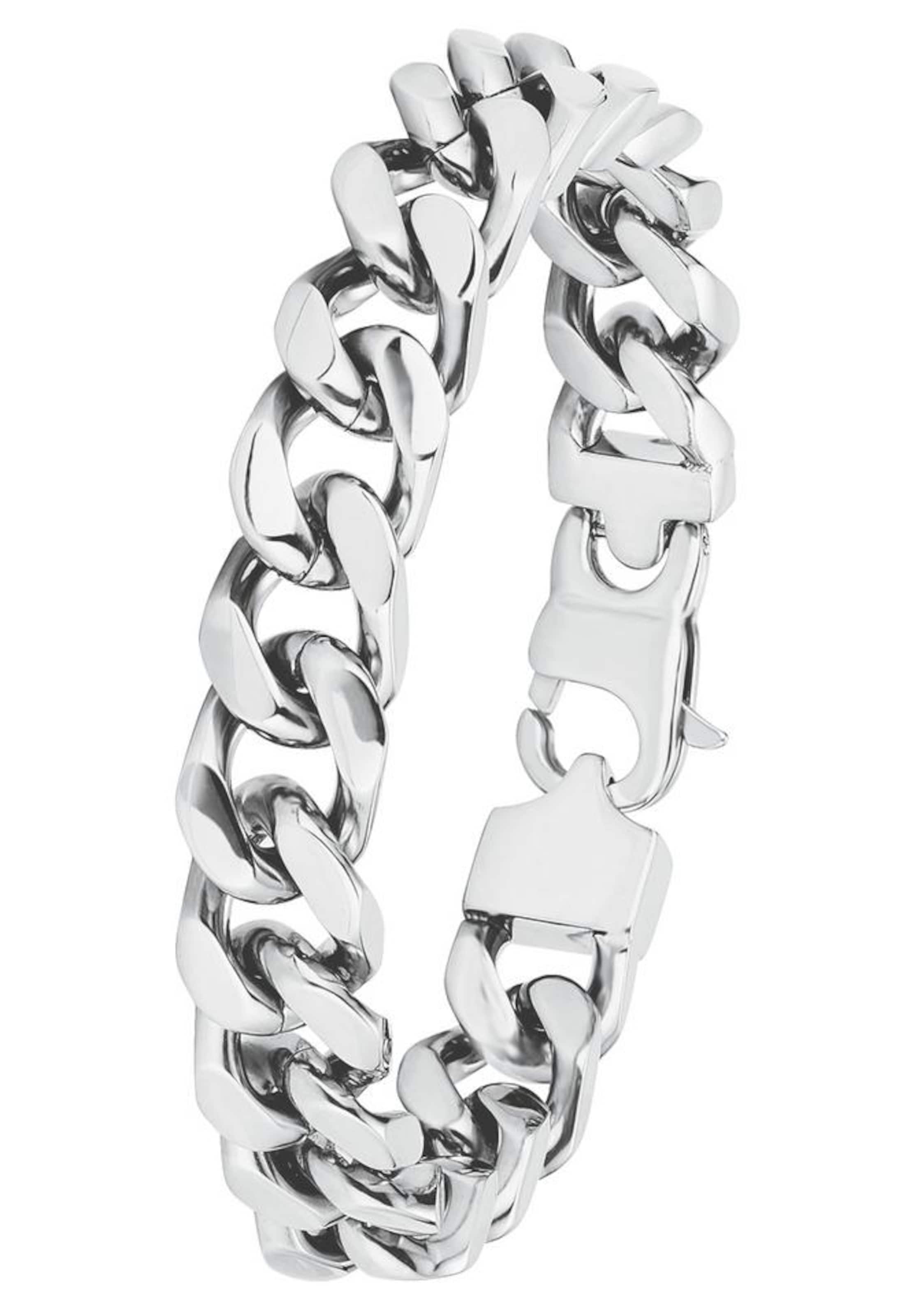 AMOR Bracelet in Silver: front