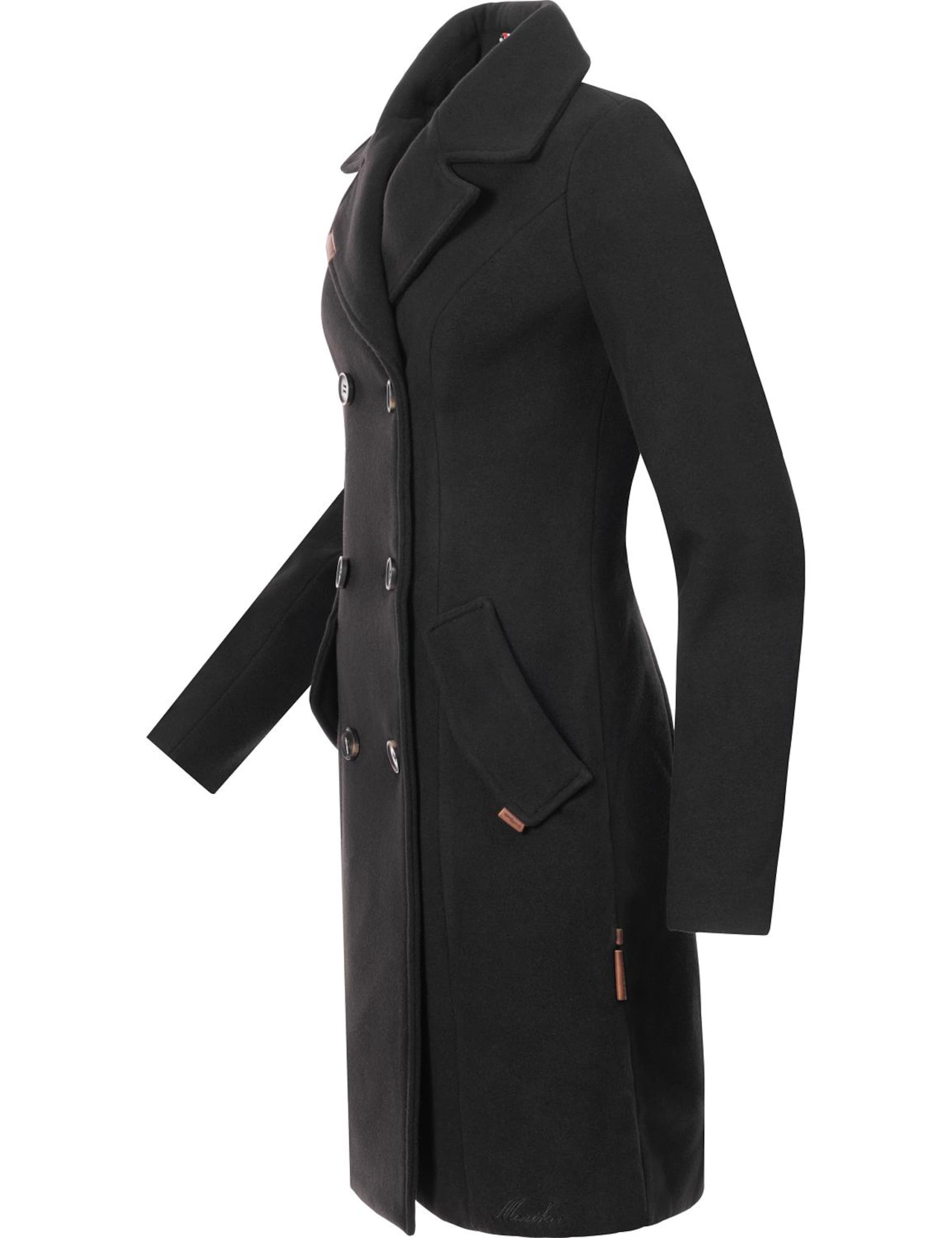 MARIKOO Átmeneti kabátok 'Nanakoo' - fekete