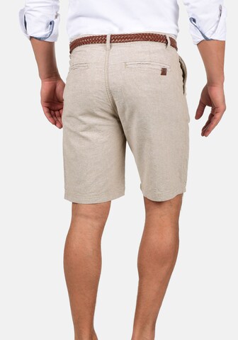 INDICODE JEANS Regular Hose 'Ledian' in Beige