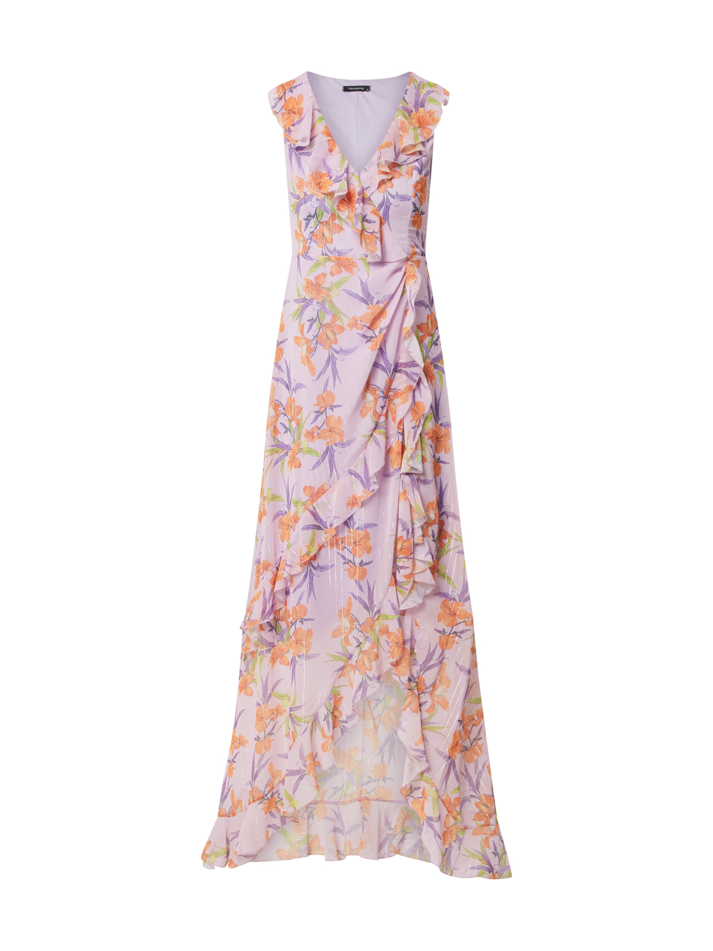 Trendyol Šaty 'Smart' - Fialová: predná strana