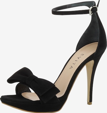 EVITA Slingpumps 'Valeria' in Zwart: voorkant