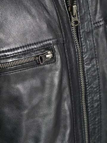 MUSTANG Lederjacke 'Fabiano' in Schwarz