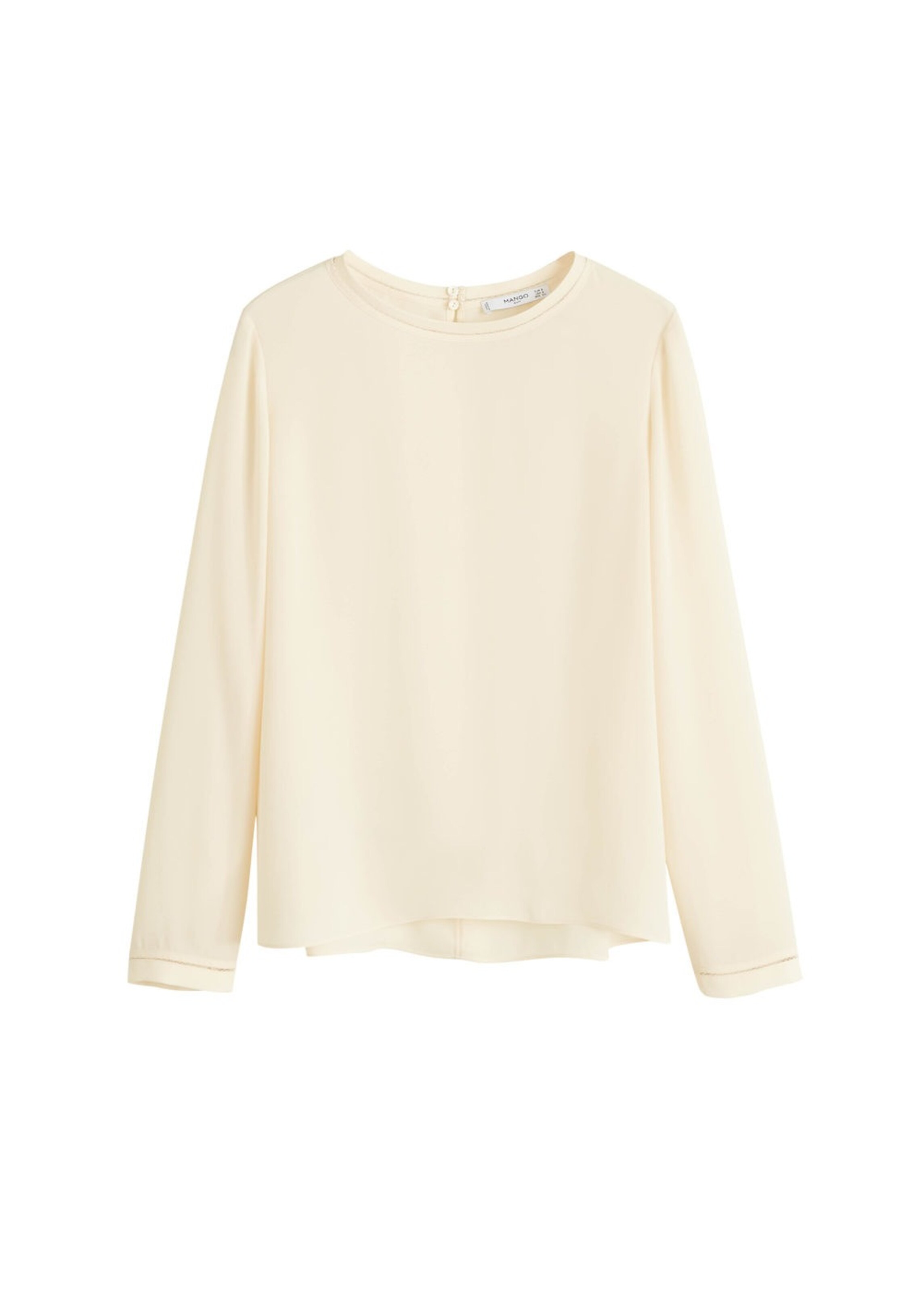 MANGO - Bluse 'Vaini' in creme