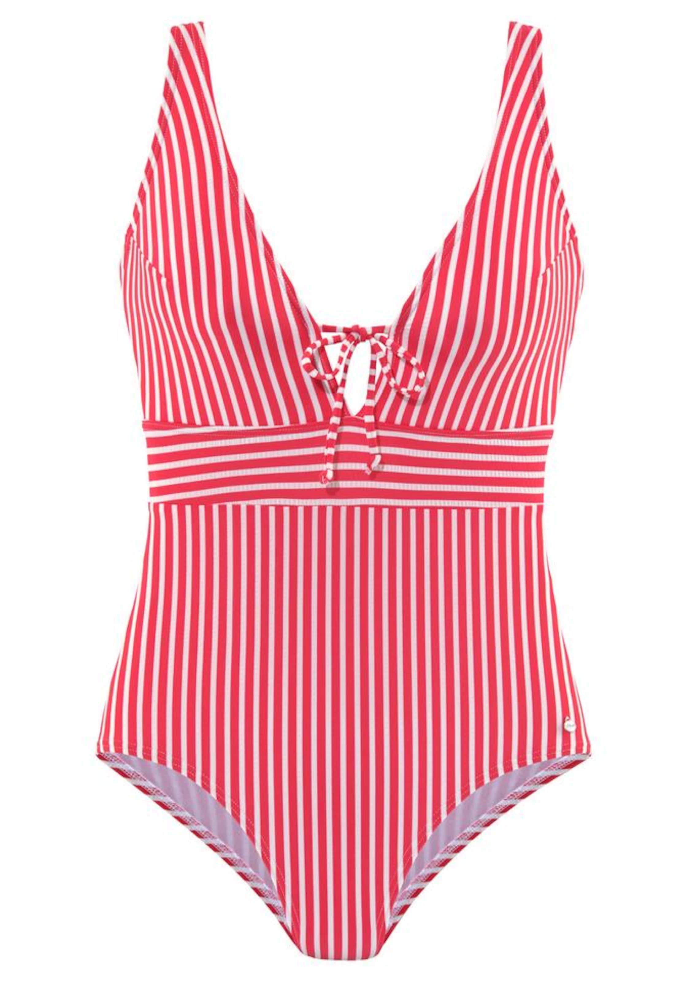 s.Oliver Swimsuit in Red: front