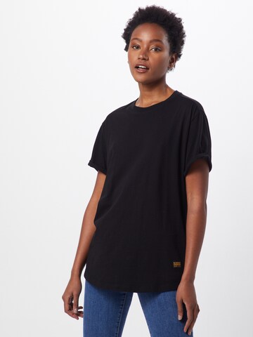 G-Star RAW Shirt 'Lash' in Zwart: voorkant