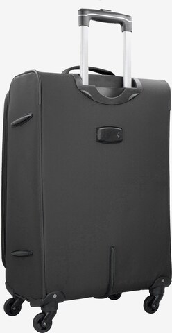 D&N Suitcase Set in Black