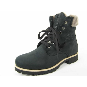 PANAMA JACK Lace-Up Ankle Boots 'Igloo' in Black: front