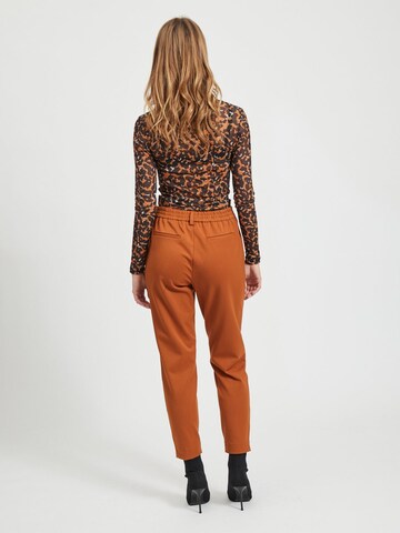OBJECT Slim fit Trousers 'Lisa' in Brown