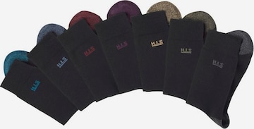 H.I.S Socken (7 Paar) in Schwarz: predná strana