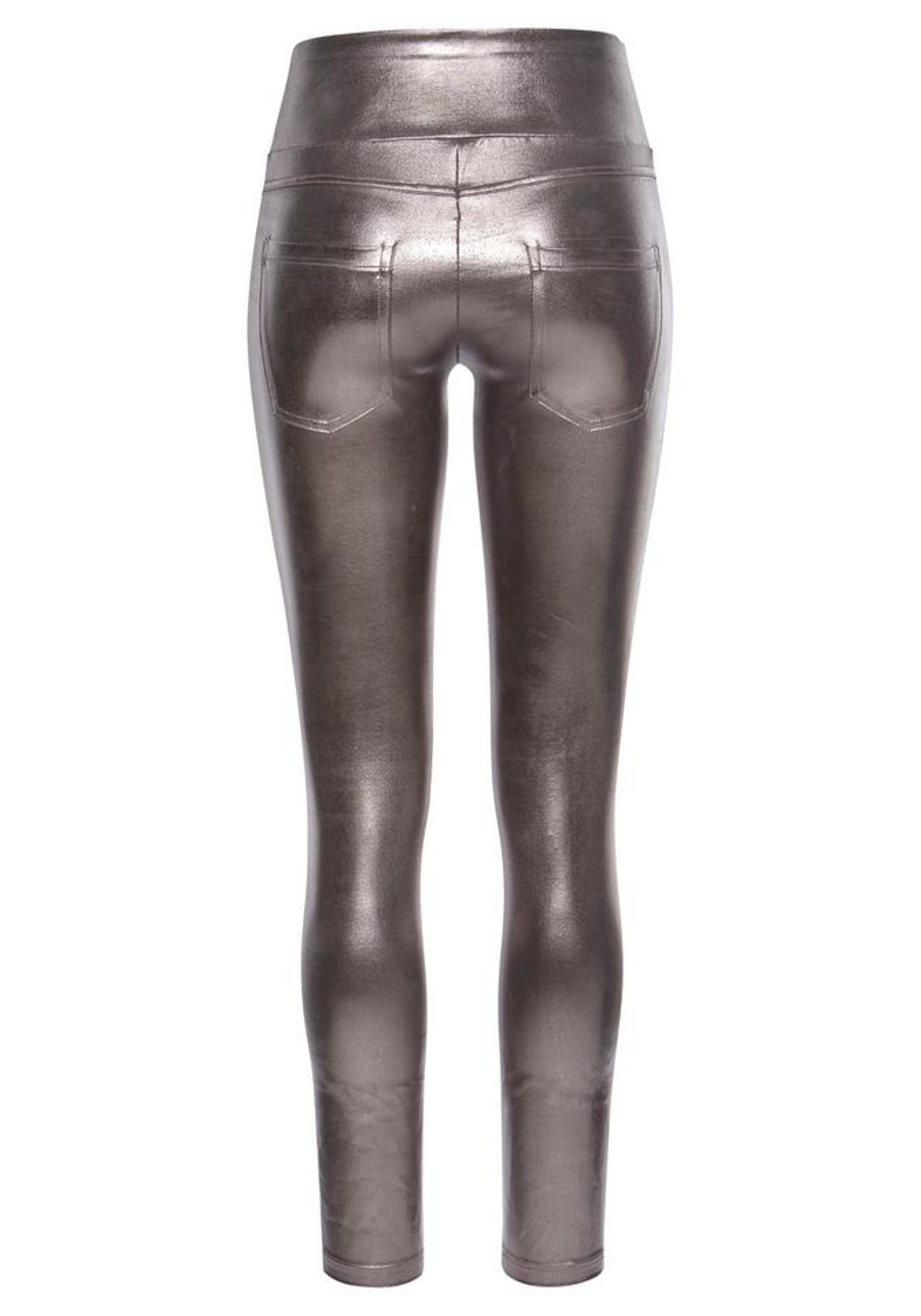 LASCANA Skinny Leggings in Zilver