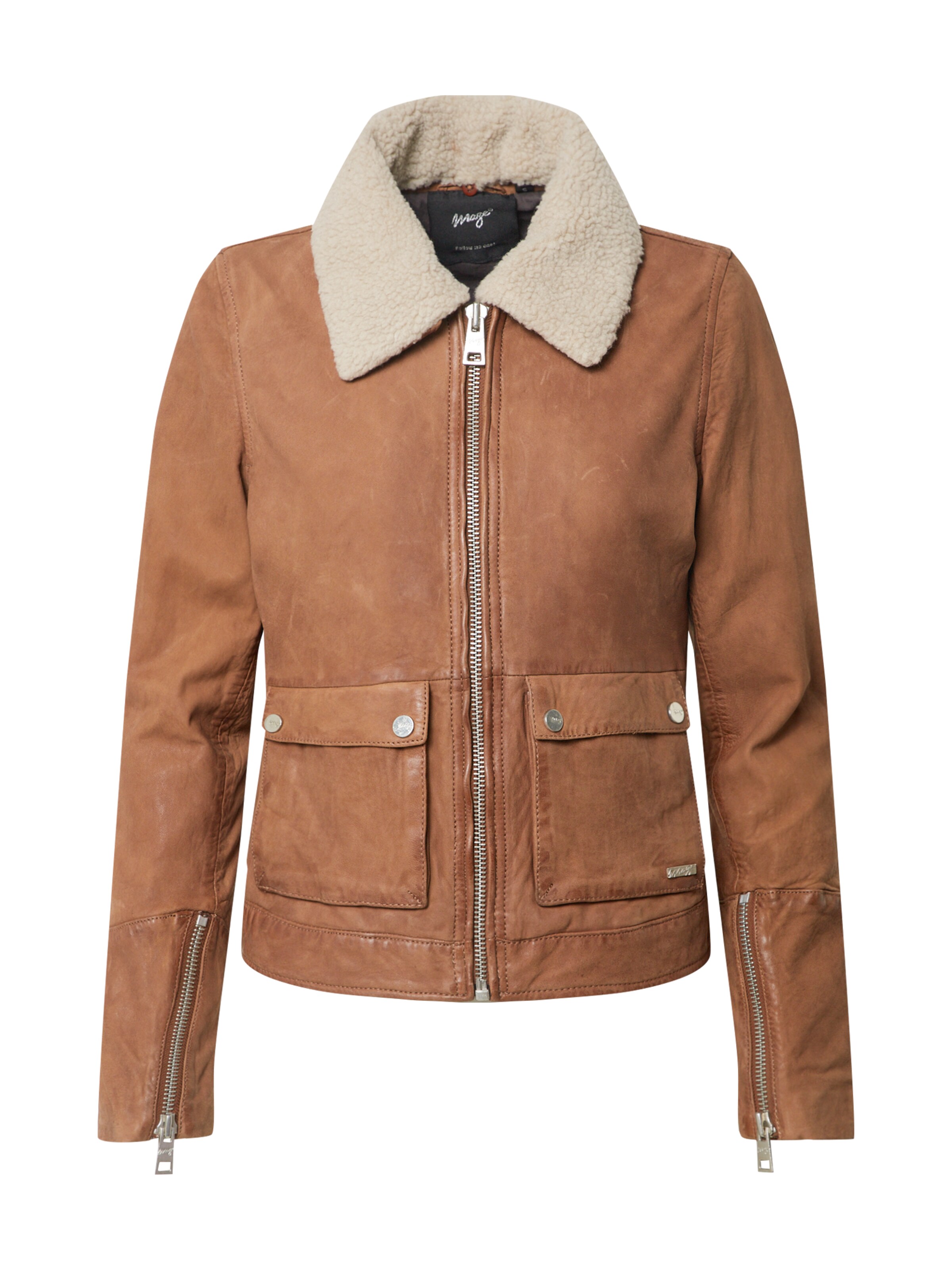 Maze Prechodná bunda - Hnedá: predná strana