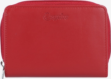 Esquire Wallet 'New Silk' in Red: front