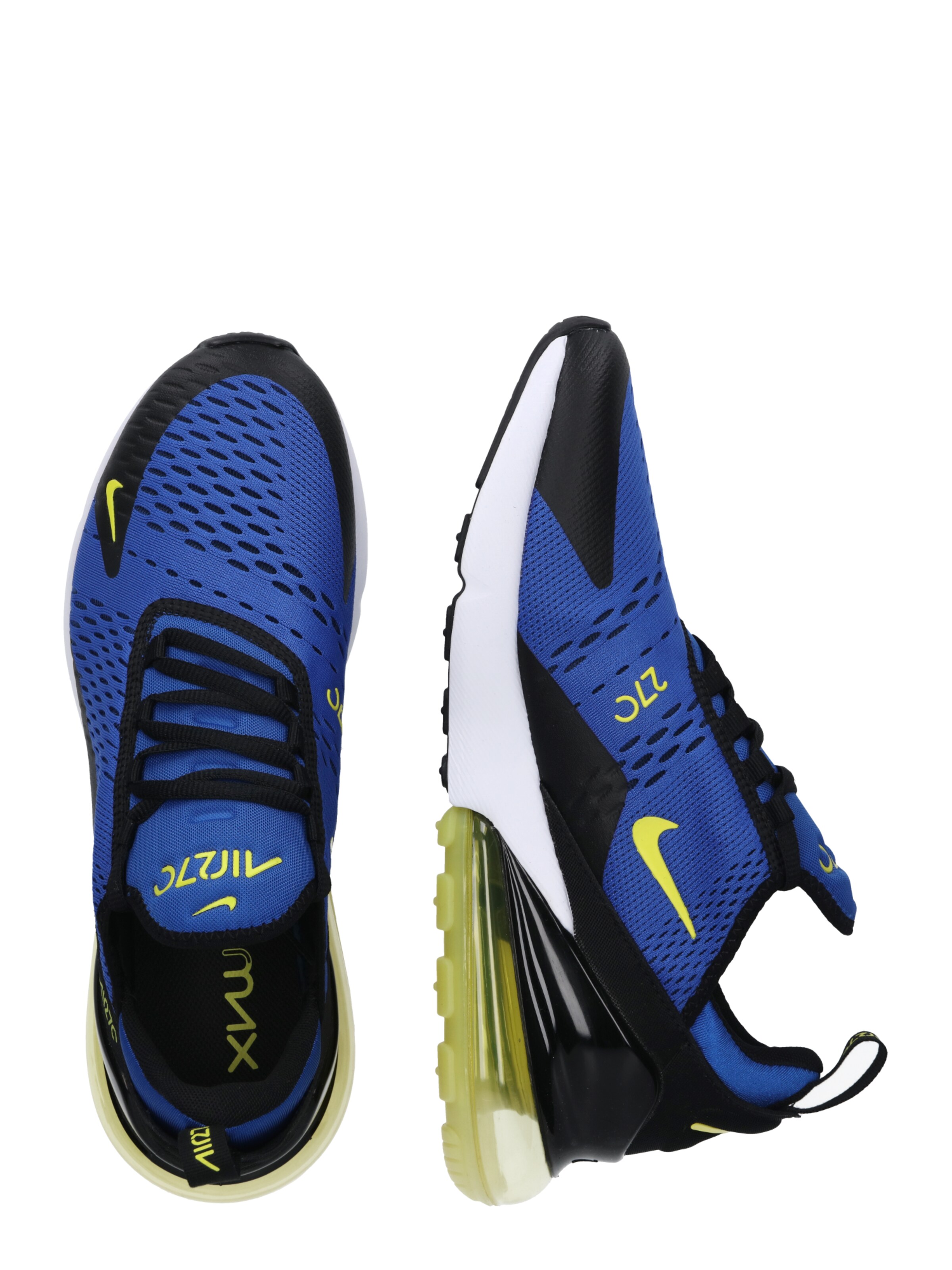 nike 270 blau gelb