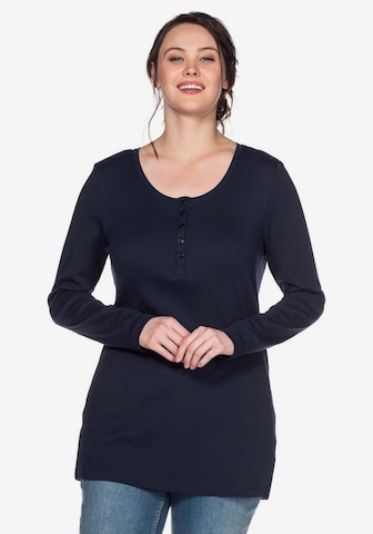 SHEEGO Shirt in Blau: predná strana