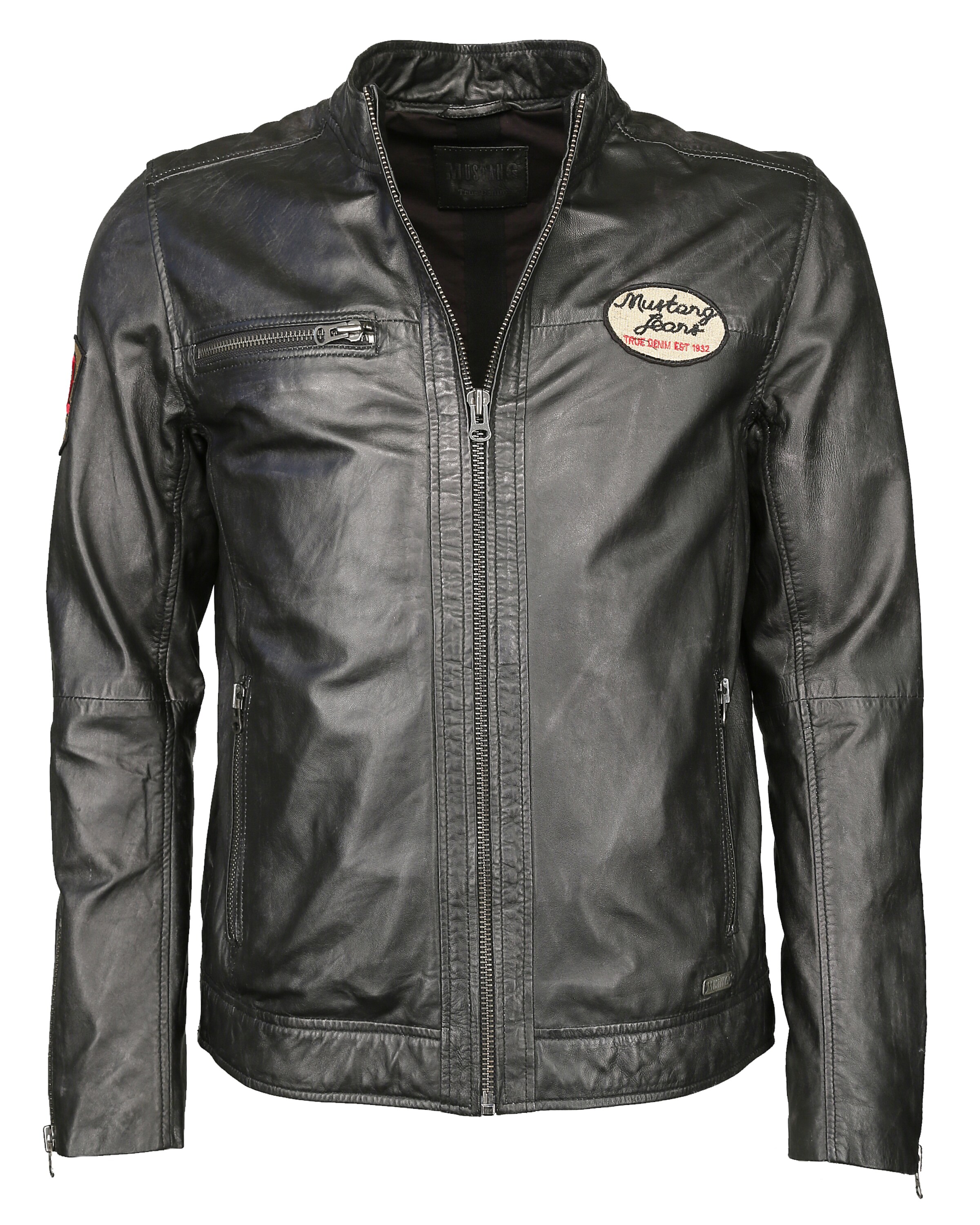 MUSTANG Between-season jacket 'Varberg' in Brown: front