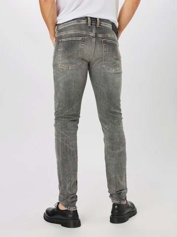 DIESEL Skinny Jeans 'SLEENKER-X' in Grey