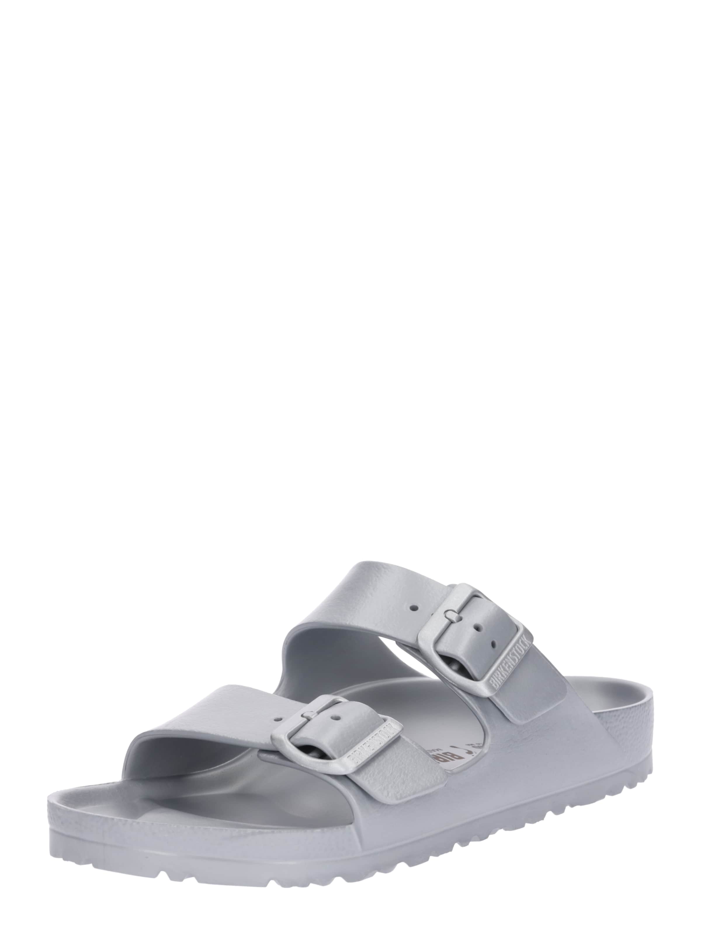BIRKENSTOCK Mule 'Arizona' in Grey: front