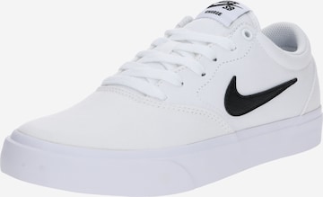 Nike SB Sneakers 'Charge SLR' in White: front