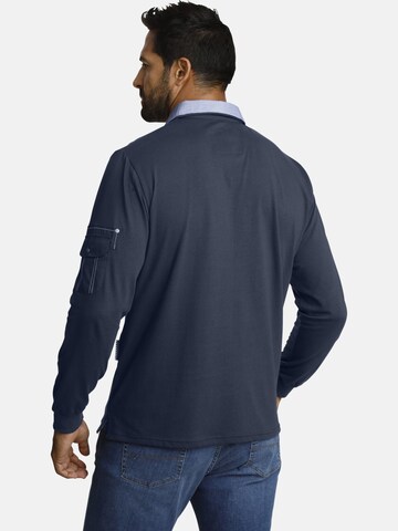 Sweat-shirt Jan Vanderstorm en bleu