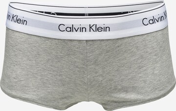 pilka Calvin Klein Underwear Kelnaitės paaukštintu liemeniu 'Boyshort': priekis