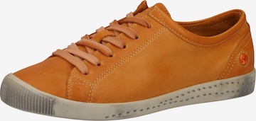 Softinos Sneakers laag in Oranje: voorkant